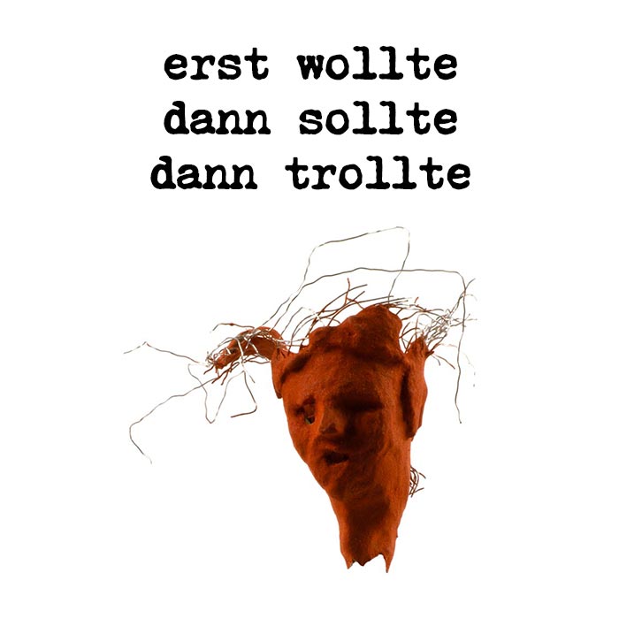 erst wollte dann sollte dann trollte - german author roman ladwein